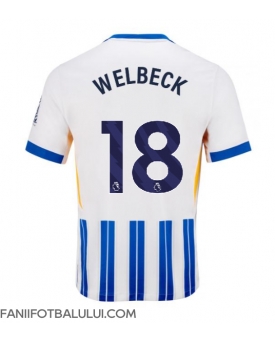 Brighton Danny Welbeck #18 Tricou Fotbal Replică 2024-25 Barbati Acasa
